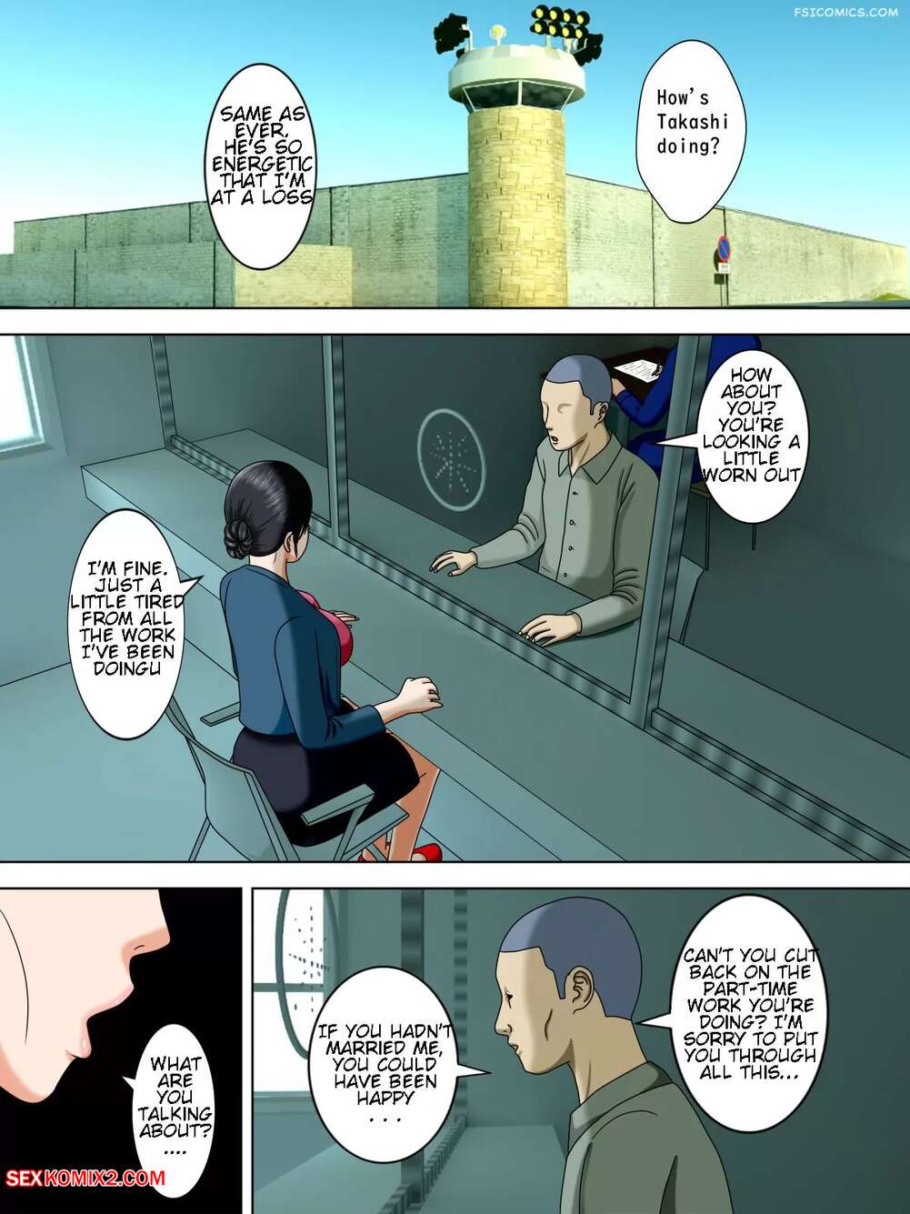 Porn comic The Husband Is In Prison, While The Wife. Chapter 1. Minazuki Mikka