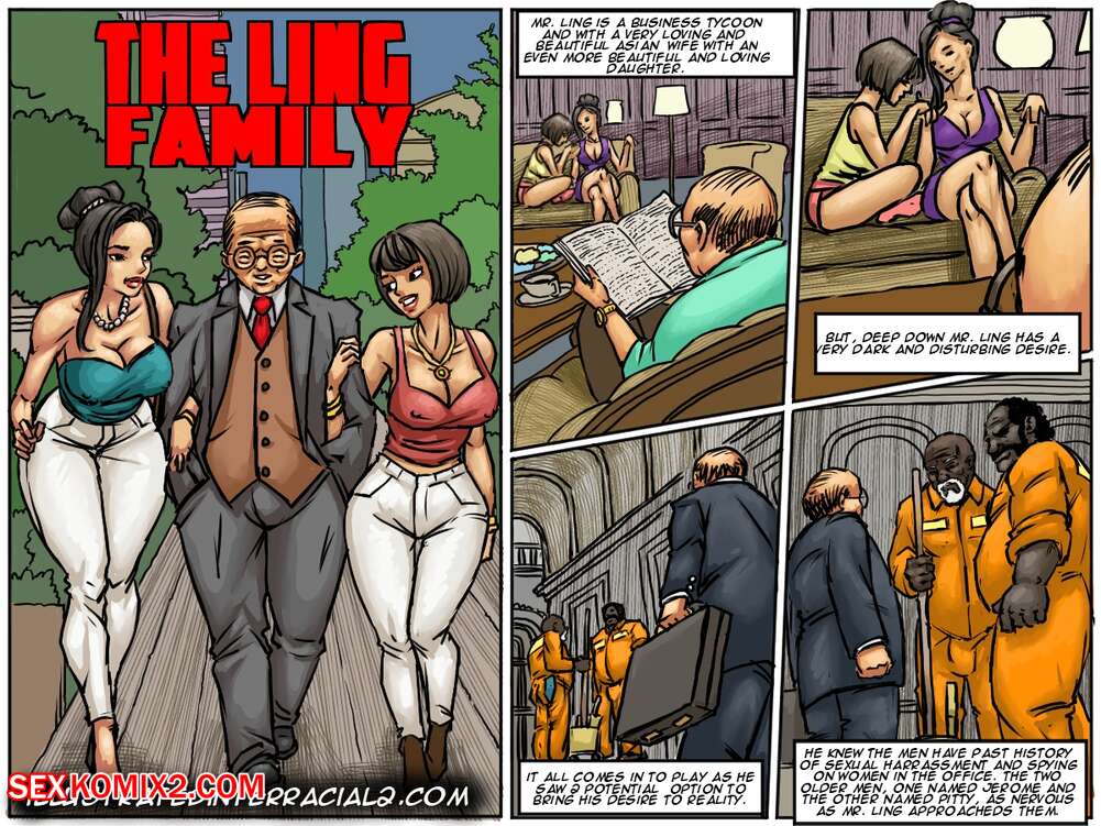 âœ…ï¸ Porn comic The Ling Family. Illustratedinterracial Sex comic dark  skinned guys | Porn comics in English for adults only | sexkomix2.com