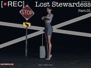 Porn comic The Lost Stewardess. Chapter 1. AWE SOME Ryan