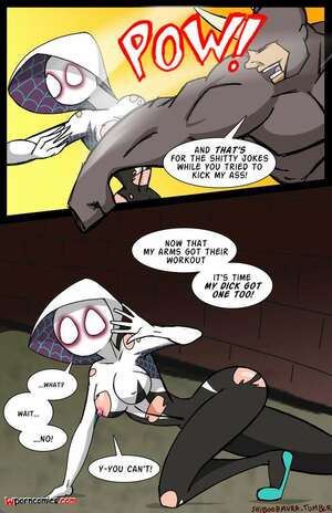 Porn comic The Rhino vs Spider Gwen. Shiboobmura Porn comic The Rhino vs Spider Gwen. Shiboobmura