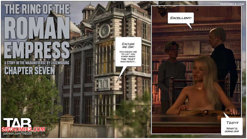 Porn comic The Ring of the Roman Empres. Chapter 7. Tab109