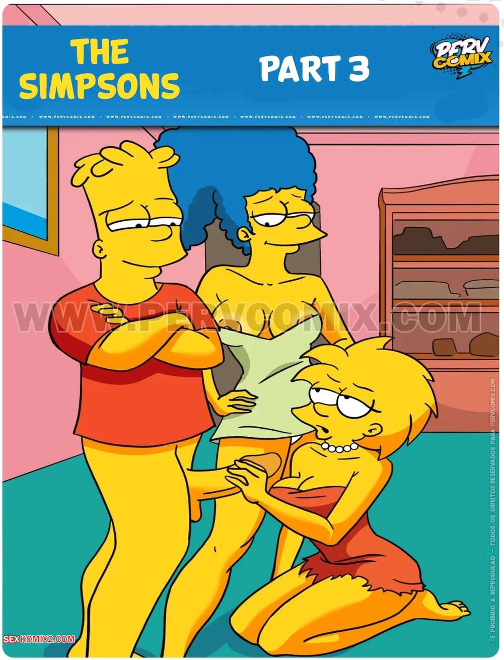 Porn comic The Simpsons. Chapter 3. Os SimpComix. PervComix