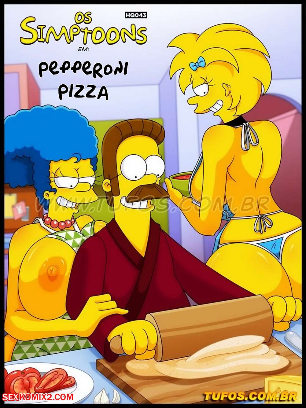 Porn comic The Simpsons. Chapter 43. The Simpsons. WC TF.