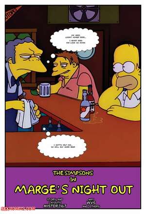 Porn comic The Simpsons. Marges Night Out. MisterJ167 Porn comic The Simpsons. Marges Night Out. MisterJ167