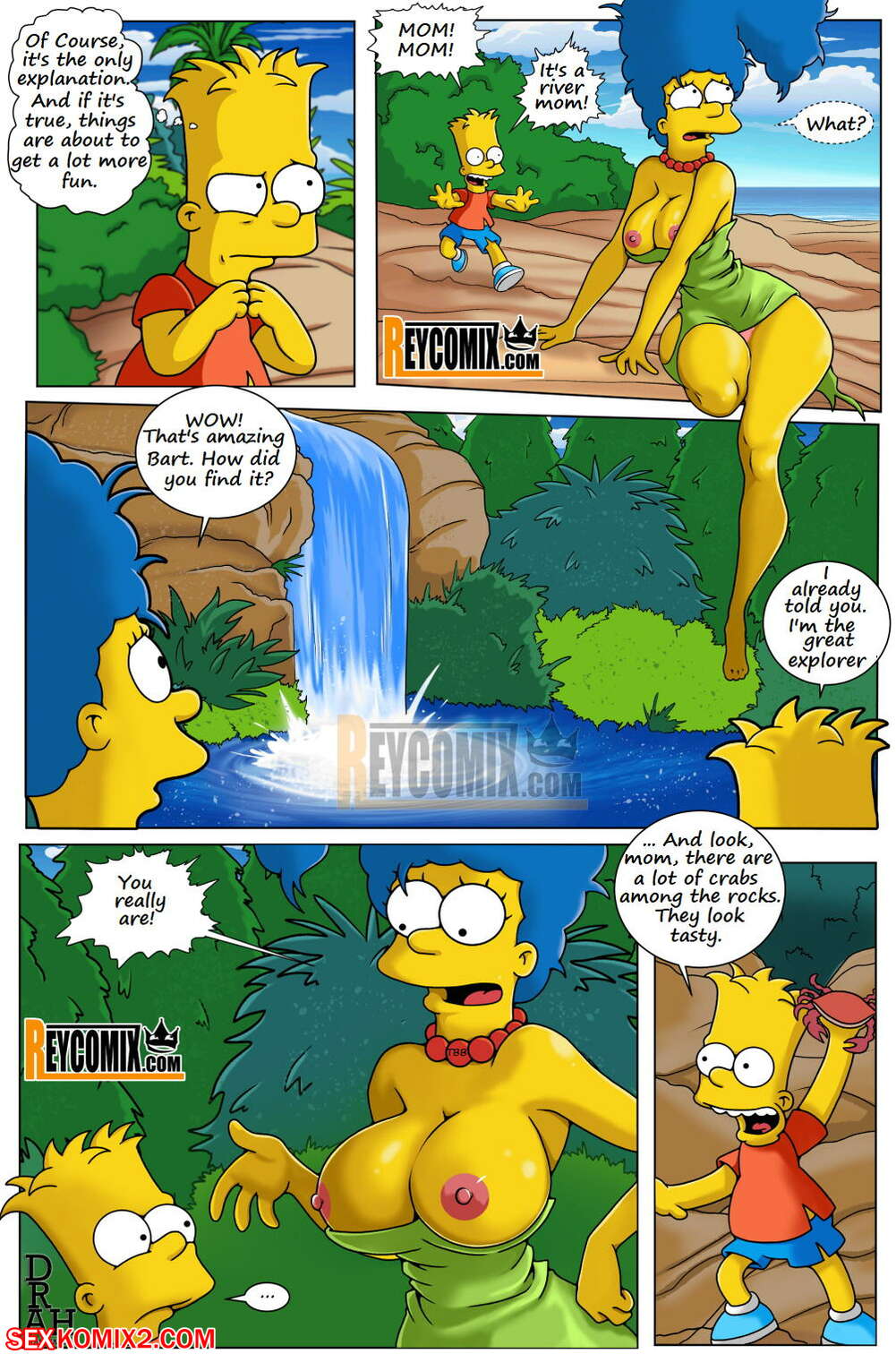 Marge simpsons comic porn