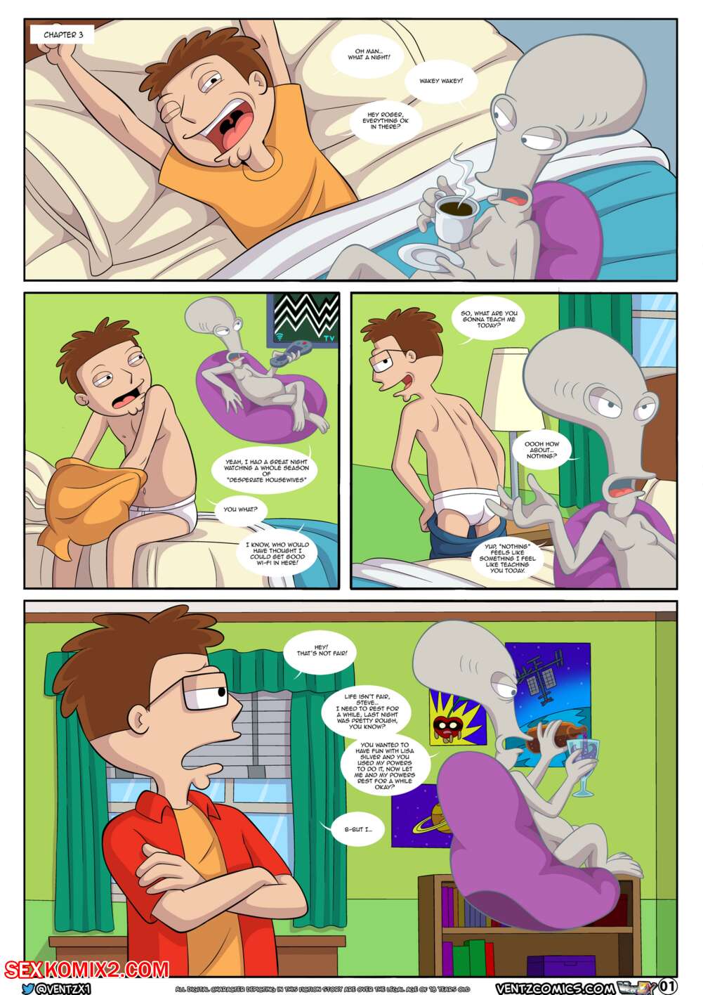 ✅️ Porn comic The Tales Of An American Son Chapter 3 American  