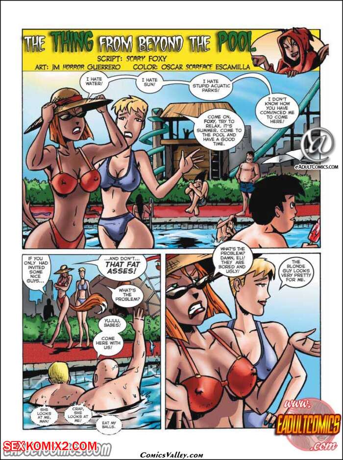 Porn comic The Thing From Beyond The Pool. Chapter 1. eAdultComics