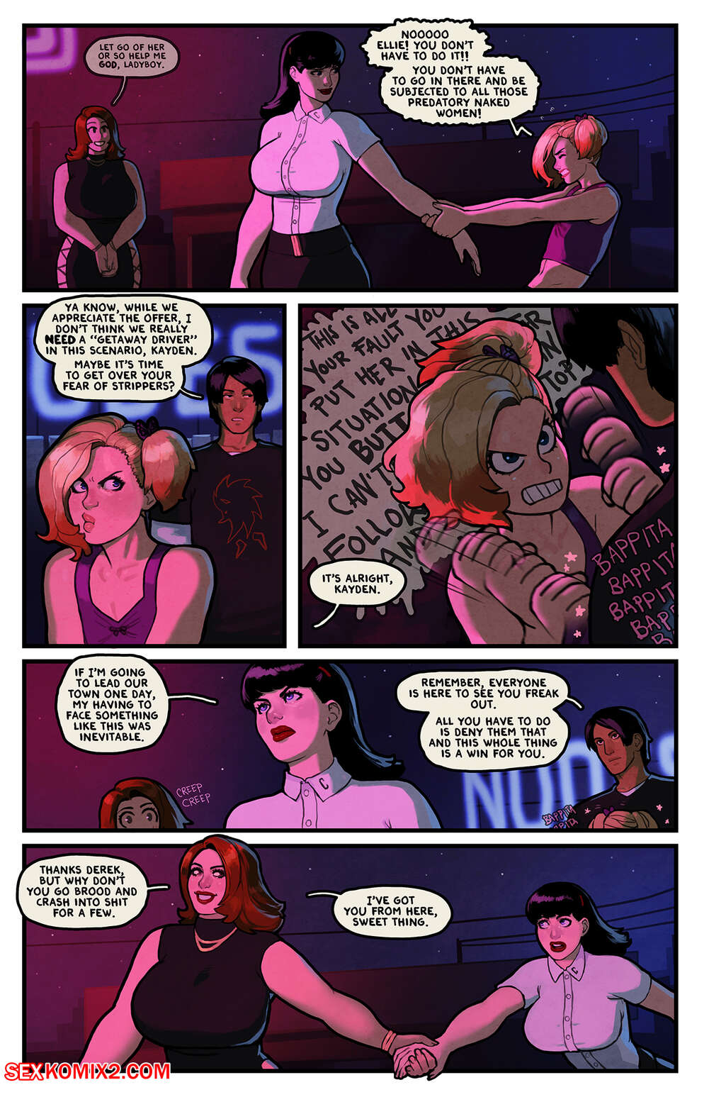 Cheer up ellie porn comic