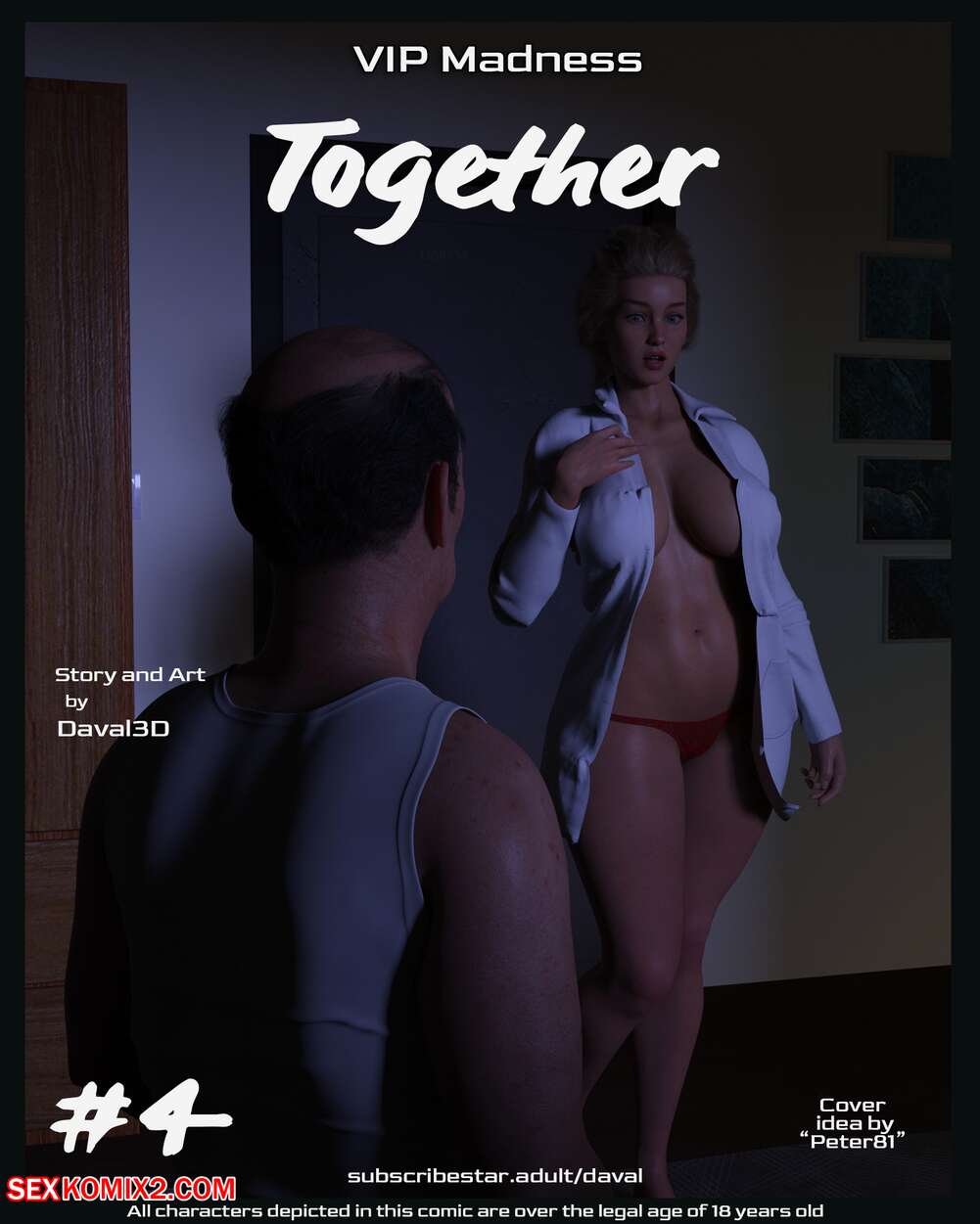 Davel Sex - âœ…ï¸ Porn comic Together. Chapter 4. Daval3D Sex comic returned home with |  Porn comics in English for adults only | sexkomix2.com