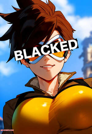 Porn comic Tracer x BBC. Floxin