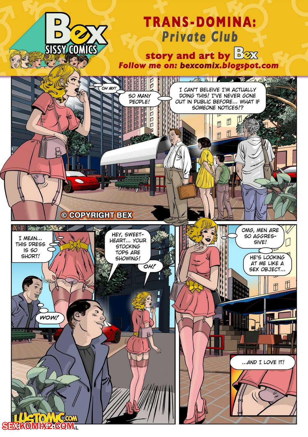 Sissy Sex Club - âœ…ï¸ Porn comic TransDomina. Private Club. Bex. Sex comic busty beauties with  | Porn comics in English for adults only | sexkomix2.com