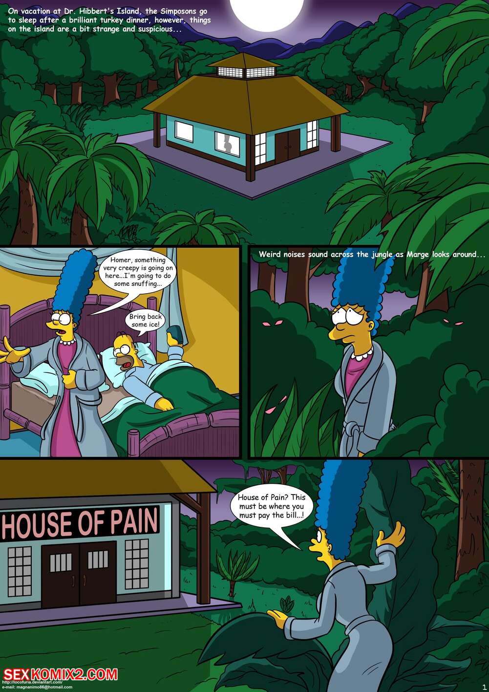 ✅️ Porn comic Treehouse Of Horror. Chapter 1. The Simpsons