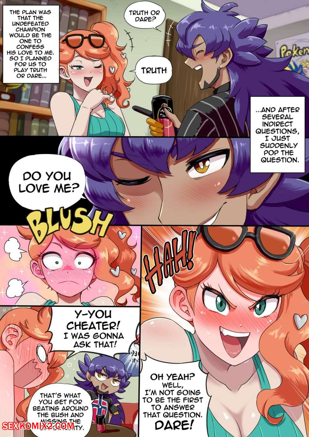 Truth or dare porn comics