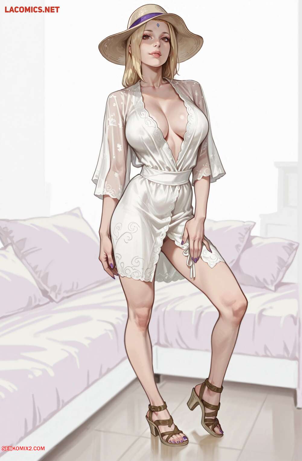 Porn comic Tsunade Set. Composure. Playful Sloth