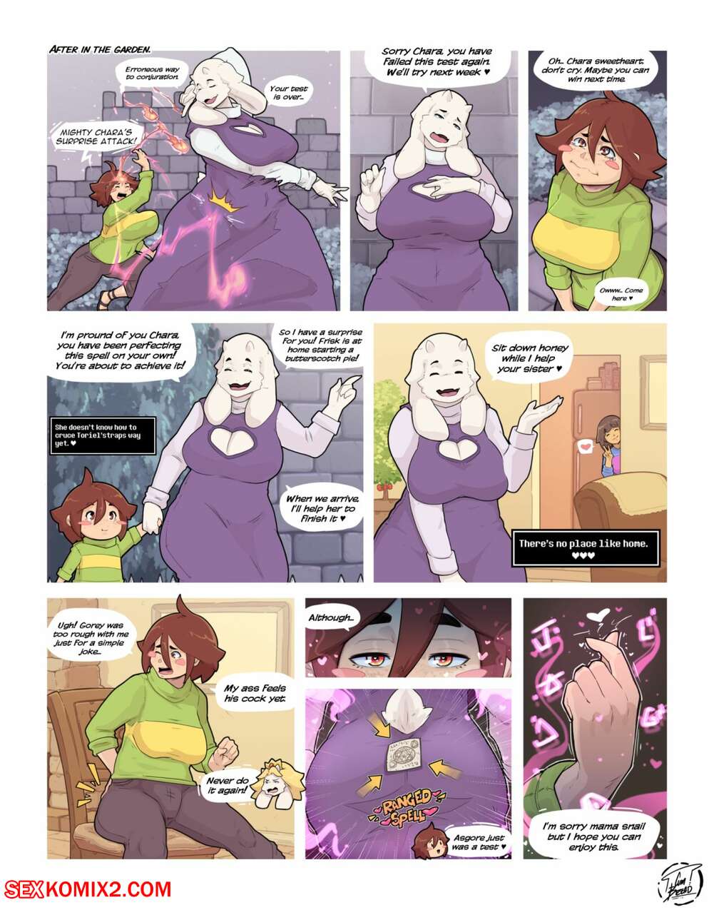 Undertale hentai comic