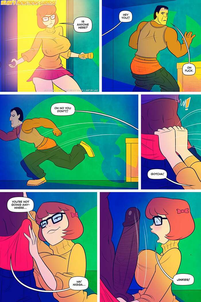 Scooby Doo Fucking - âœ…ï¸ Porn comic Velma s Monstrous Surprise. Scooby-Doo. Sex comic detective  caught a | Porn comics in English for adults only | sexkomix2.com