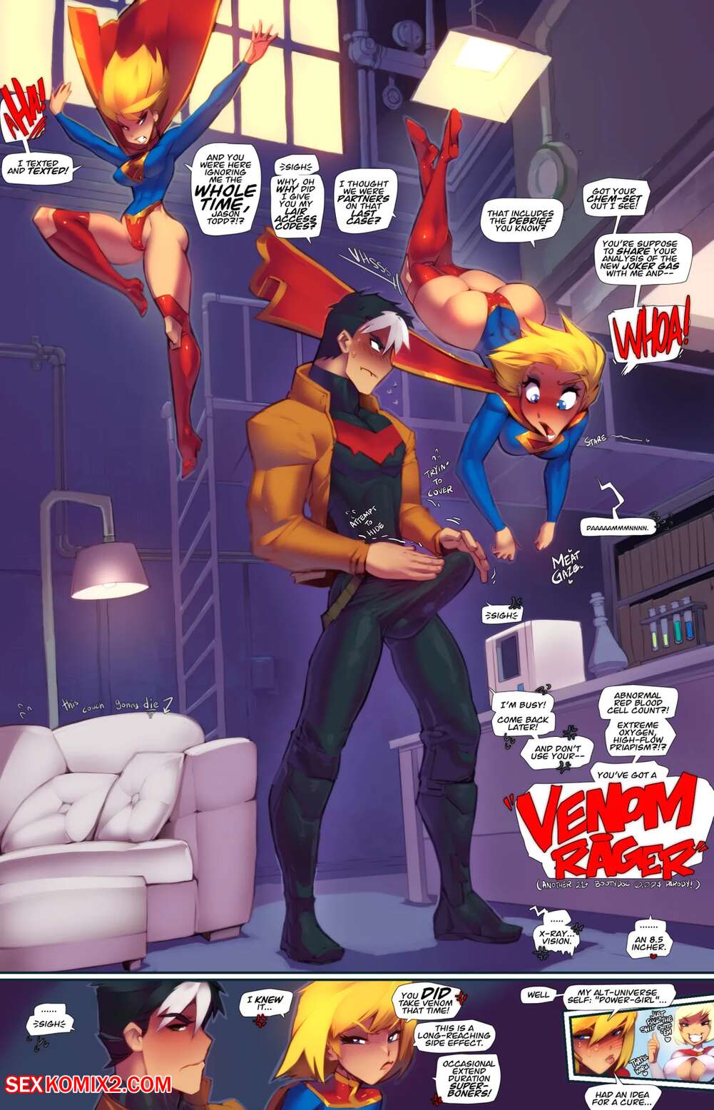✅️ Porn comic Venom Rager. Fred Perry Sex comic blonde Supergirl was | Porn  comics in English for adults only | sexkomix2.com