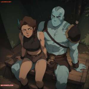 Porn comic Vex x Grog. Scarlet Meow