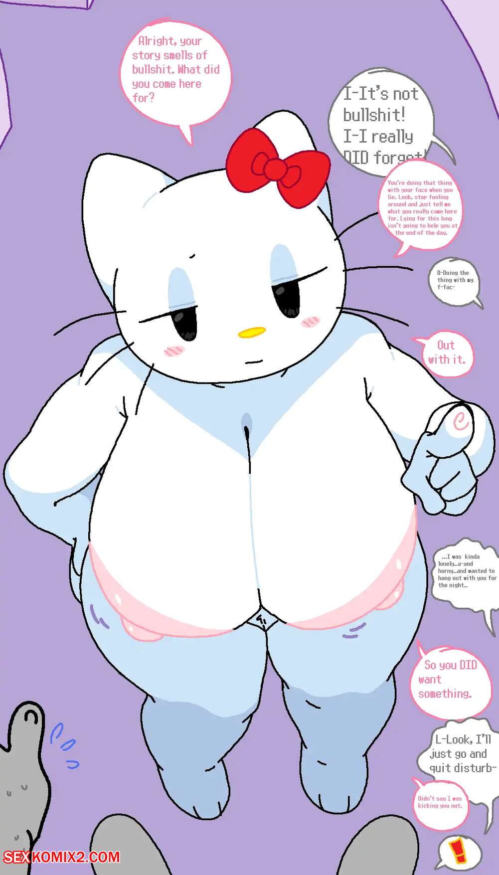 Hello kitty porn comics