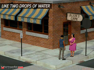 Porn comic Vixensville Canon Story The FOXXX. Episode 39. Like Two Drops Of Water