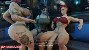 Porn comic Vs No Nut November. Cyberpunk. Hype3D Porn comic Vs No Nut November. Cyberpunk. Hype3D