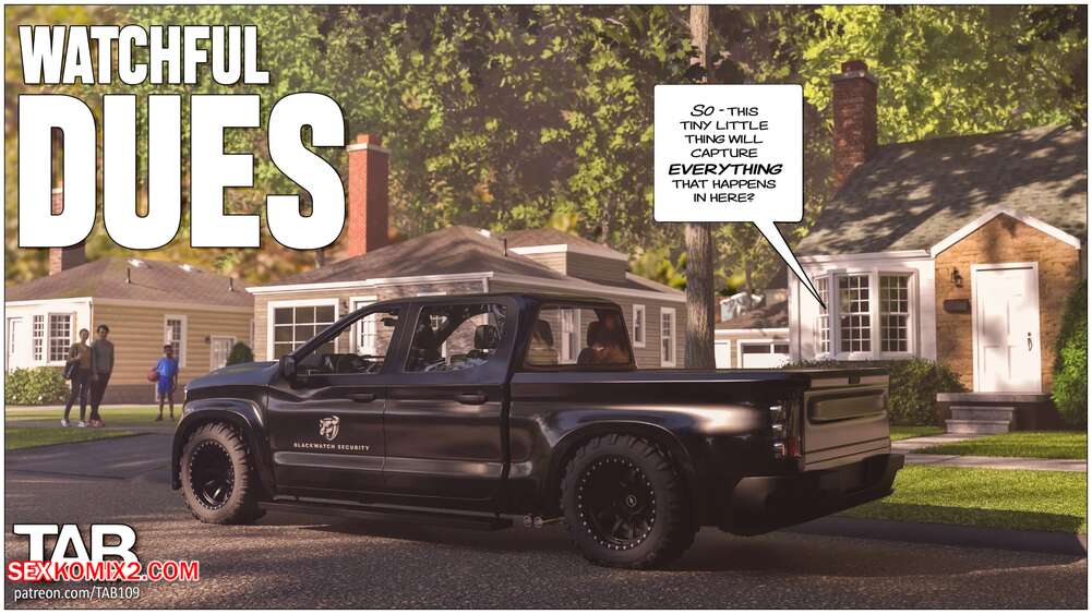 Porn comic Watchful Dues. Tab109