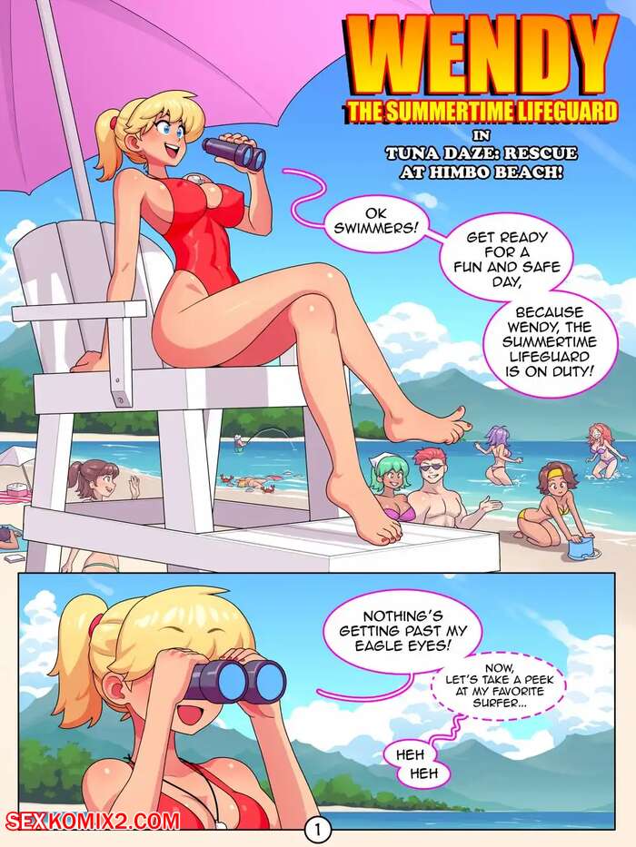 Lifeguard Porn - âœ…ï¸ Porn comic Wendy the Summertime Lifeguard. RoninDude Sex comic hot  blonde works | Porn comics in English for adults only | sexkomix2.com