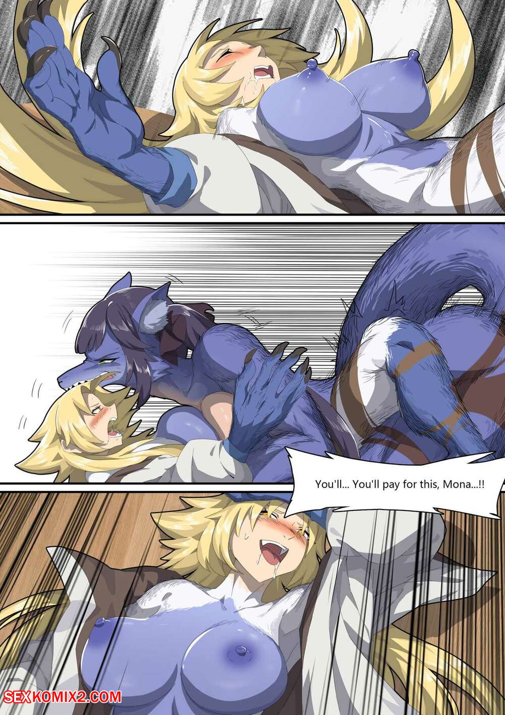 Female werewolf transformation porn comics