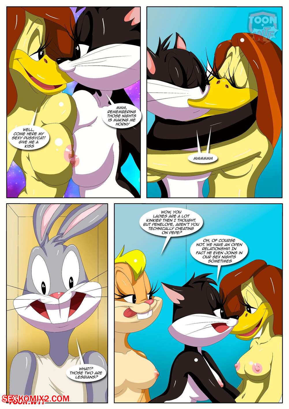 ✅️ Porn comic What Goes On in the Girls Locker Room. Looney Tunes.  Palcomix. Sex comic babes decided to | Porn comics in English for adults  only | sexkomix2.com