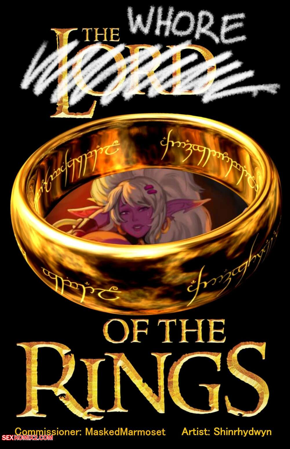 Porn comic Whore of the Rings. The Lord Of The Rings. Mana World.