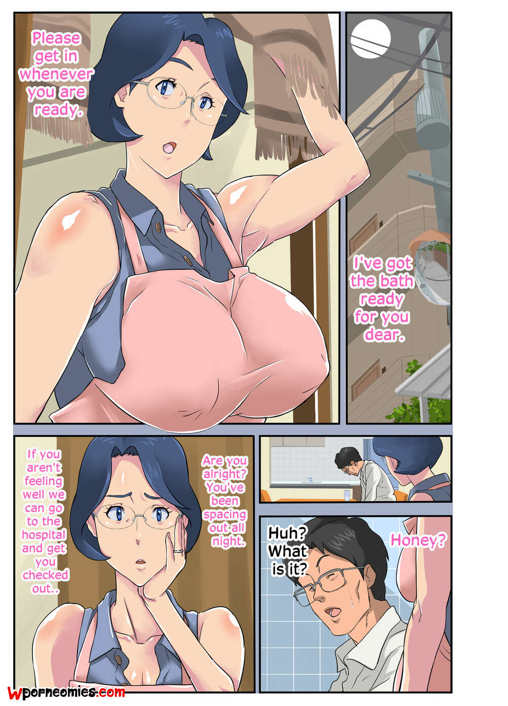 ✅️ Porn comic Wife with a strong sense of justice NTR manga Sex comic MILFs husband is Porn comics in English for adults only sexkomix2 image