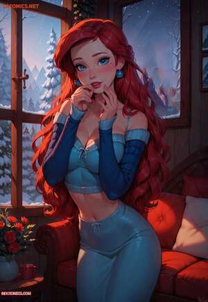 Porn comic Winter Fun With the Princesses. LowFireStudios