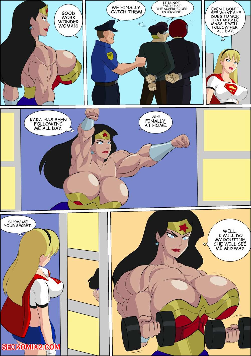 Wonder Woman Lesbian Sex Comics - âœ…ï¸ Porn comic Wonder Woman. Zetarok Sex comic busty superhero babes | Porn  comics in English for adults only | sexkomix2.com
