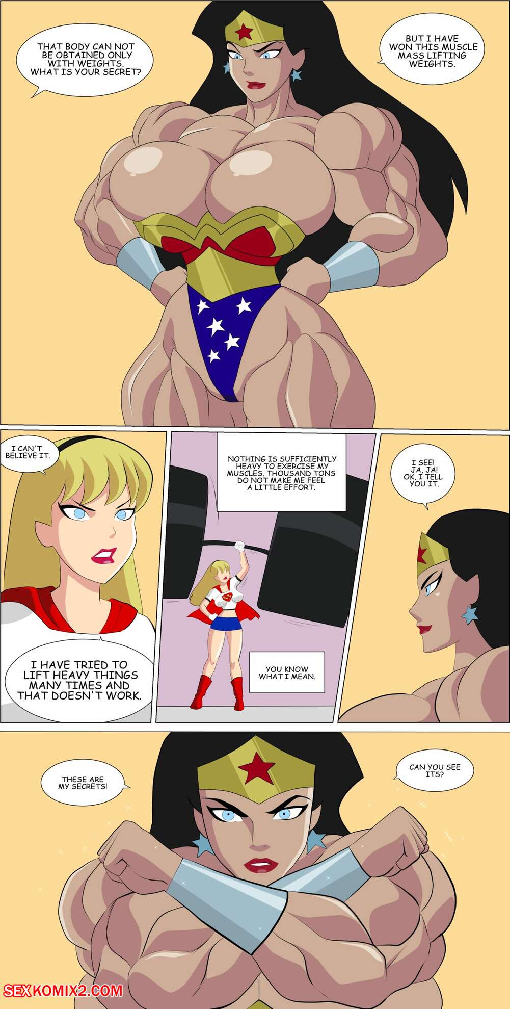 Wonder Woman Lesbian Comic - âœ…ï¸ Porn comic Wonder Woman. Zetarok Sex comic busty superhero babes | Porn  comics in English for adults only | sexkomix2.com