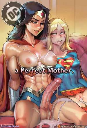 Porn comic Wonder Woman x Supergirl. A Perfect Mother. Amadeus V.