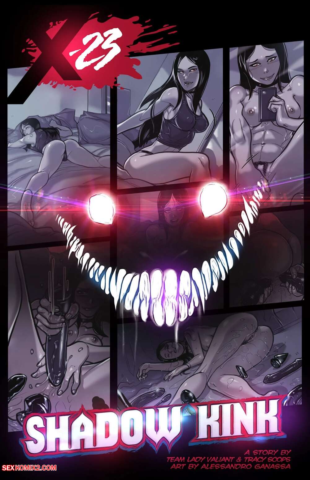 Porn comic X 23 Shadow Kink. X Men. Tracy Scops, Ganassa.