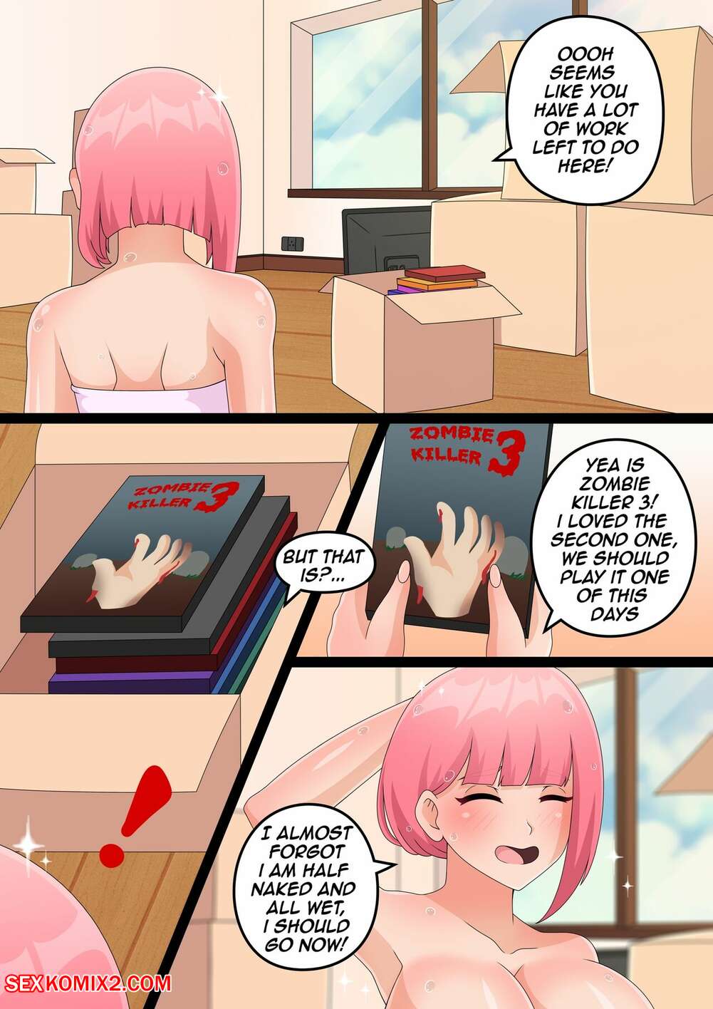 Romantic killer porn comic